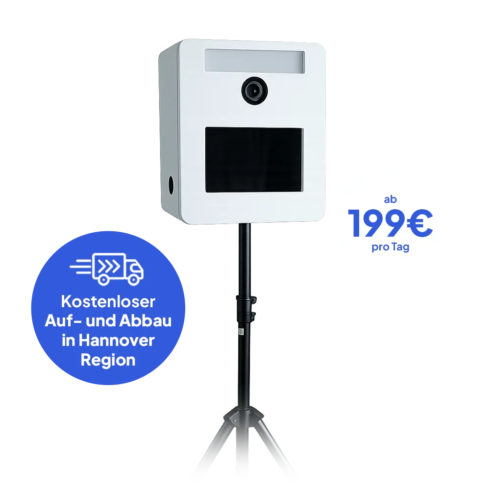 Premium Fotobox für Events in Hannover